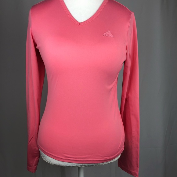 adidas pink long sleeve